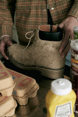 Mocca lace-up boots / ER5205