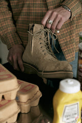 Mocca lace-up boots / ER5205