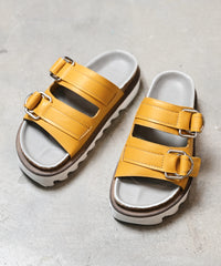 Women / Double buckle footbed sandals / ER4804