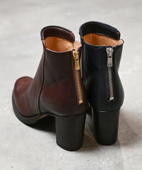 Women / Back zip short boots / ER5705