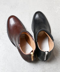 Women / Back zip short boots / ER5705