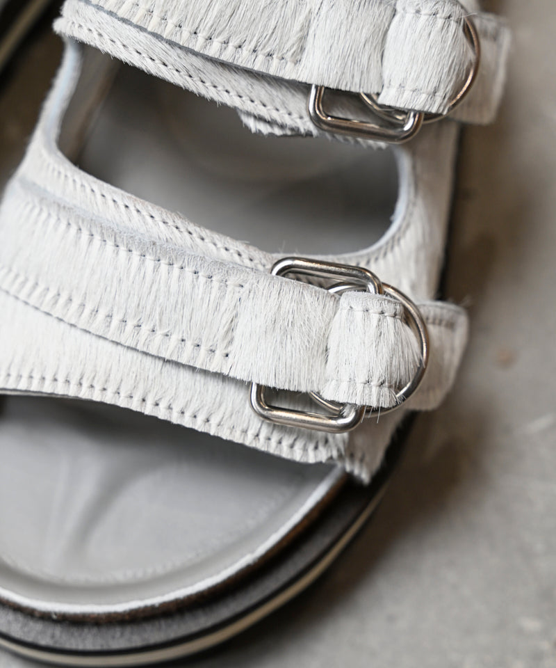 Women / Double buckle footbed sandals / ER4806