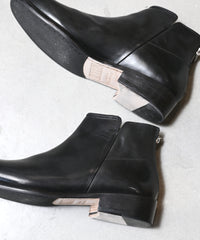 Back zip short boots / ER2202