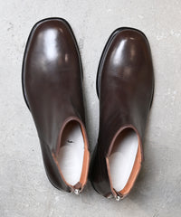 Back zip short boots / ER2202