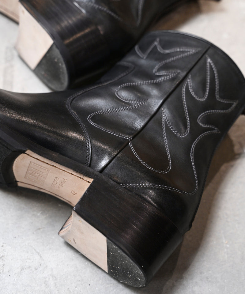 【 先行予約 】Minimal western boots / ER5203