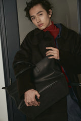 Shoe sole boston-tote bag / ER6501