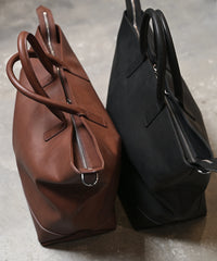 Shoe sole boston-tote bag / ER6501