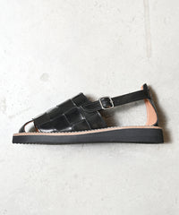 Wide woven sandals / ER3303