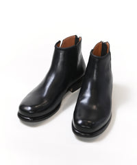 Back zip short boots / ER2202 / ヒールブーツ