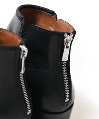 Back zip short boots / ER2202