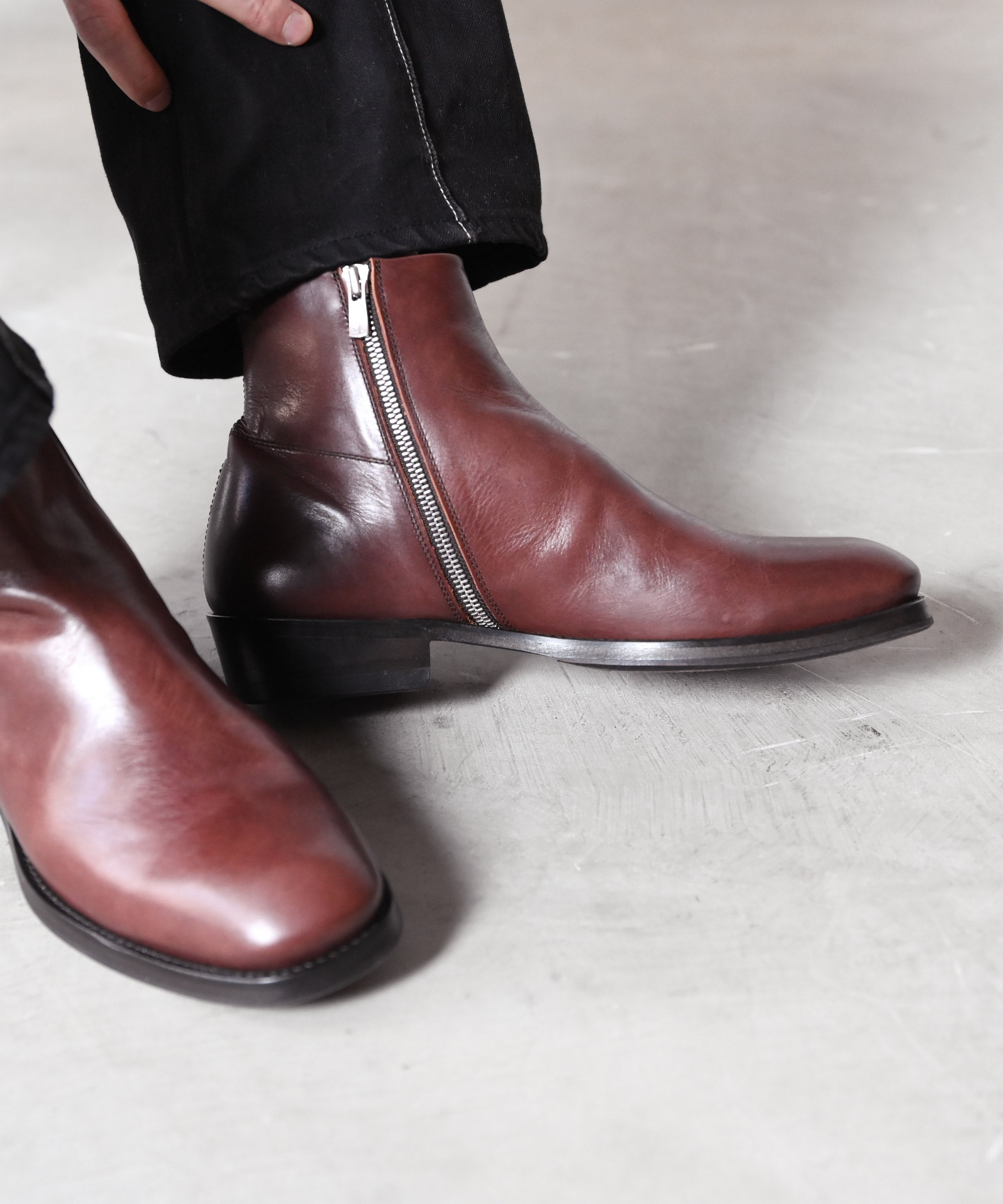 New side zip boots / ER1201 – EARLE(アール)｜公式オンラインストア-レザーシューズブランド